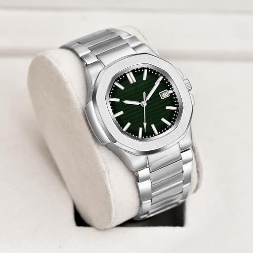 Image of Acnos 7 Colours Plain Dial Quartz Analog Day & Date Calendar Quartz Analog Business Watch