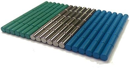 Assorted Cylinder Push-Pin Magnets,Colorful,Whiteboard,Office & Home,Map Pins,Assorted Colors of Blue,Green & Silver,Magnetic,Kids, School,Classroom,Tiny,Fridge,Board & Markers - MapMagnets
