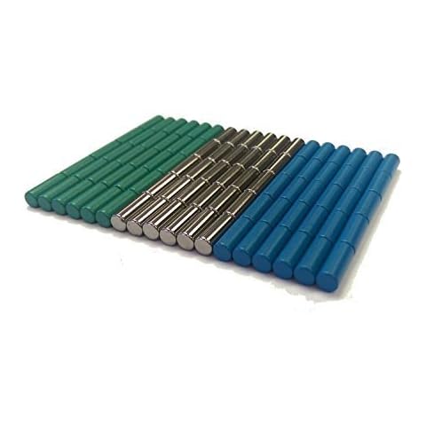 Assorted Cylinder Push-Pin Magnets,Colorful,Whiteboard,Office & Home,Map Pins,Assorted Colors of Blue,Green & Silver,Magnetic,Kids, School,Classroom,Tiny,Fridge,Board & Markers - MapMagnets Cover