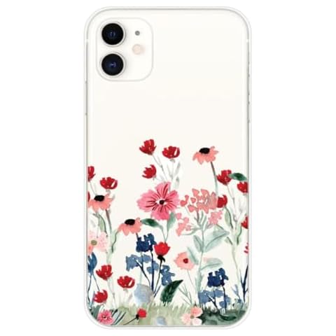 Coque Silicone Fleurs iPhone 11 1001 coques Cover