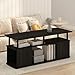 Furinno JAYA TV Stand for TVs up to 50 Inch with Open Storage, Blackwood