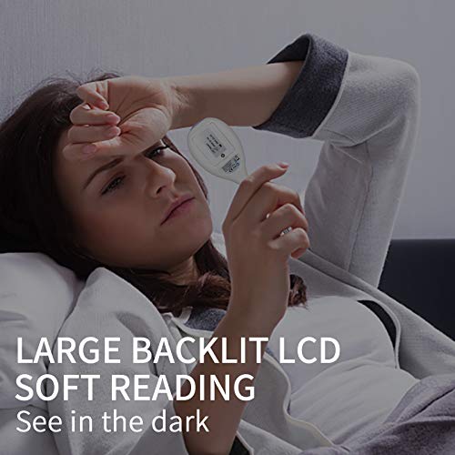 Digital Basal Thermometer For Ovulation Tracking, +/-0.09F Accuracy,60 Days Of Memory For Easily Tracking Ovulation, Alarm Clock Alert, Switchable Celsius/Fahrenheit #TOP4