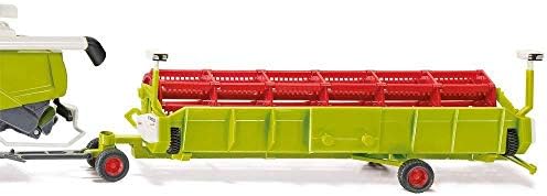 Siku 4258, Claas Lexion Combine Harvester, 1:32, Metal/Plastic, Green, Crawler tracks, Removable mower deck with trailer, Multifunctional