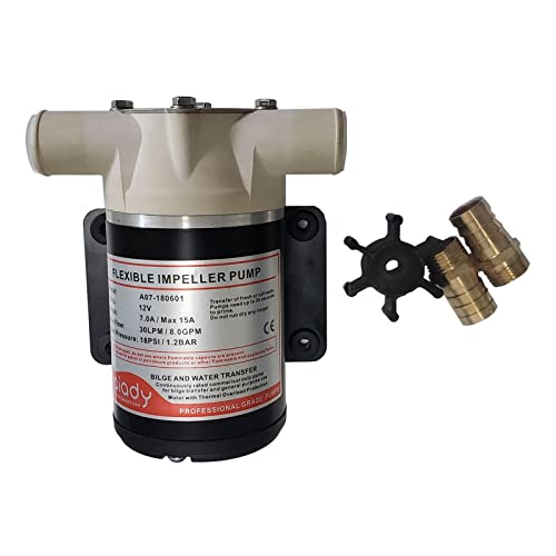 Pompe auto-amorçante 12v marine RV 30 Lpm centrifuge Sharplace