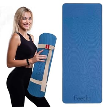 [ITS-Certified & Odor-Free] Made with high-quality materials and certified by ITS and SGS, this mat is free from PVC, latex, and heavy metals—ensuring a fresh, clean, and safe workout every time. [3D Surface & Tear-Resistant] Featuring an ultra-grip ...