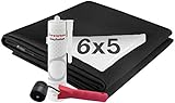 Firestone Teichfolie EPDM PondEasy Set mit Kleber und Nahtroller - 0,8 mm - Zuschnitt 6 x 5 m