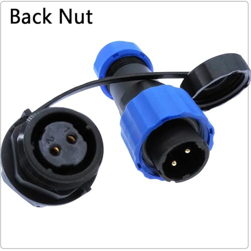 Conector SP16 IP68 para reparar cableado exterior de seis hilos sin humedades 2