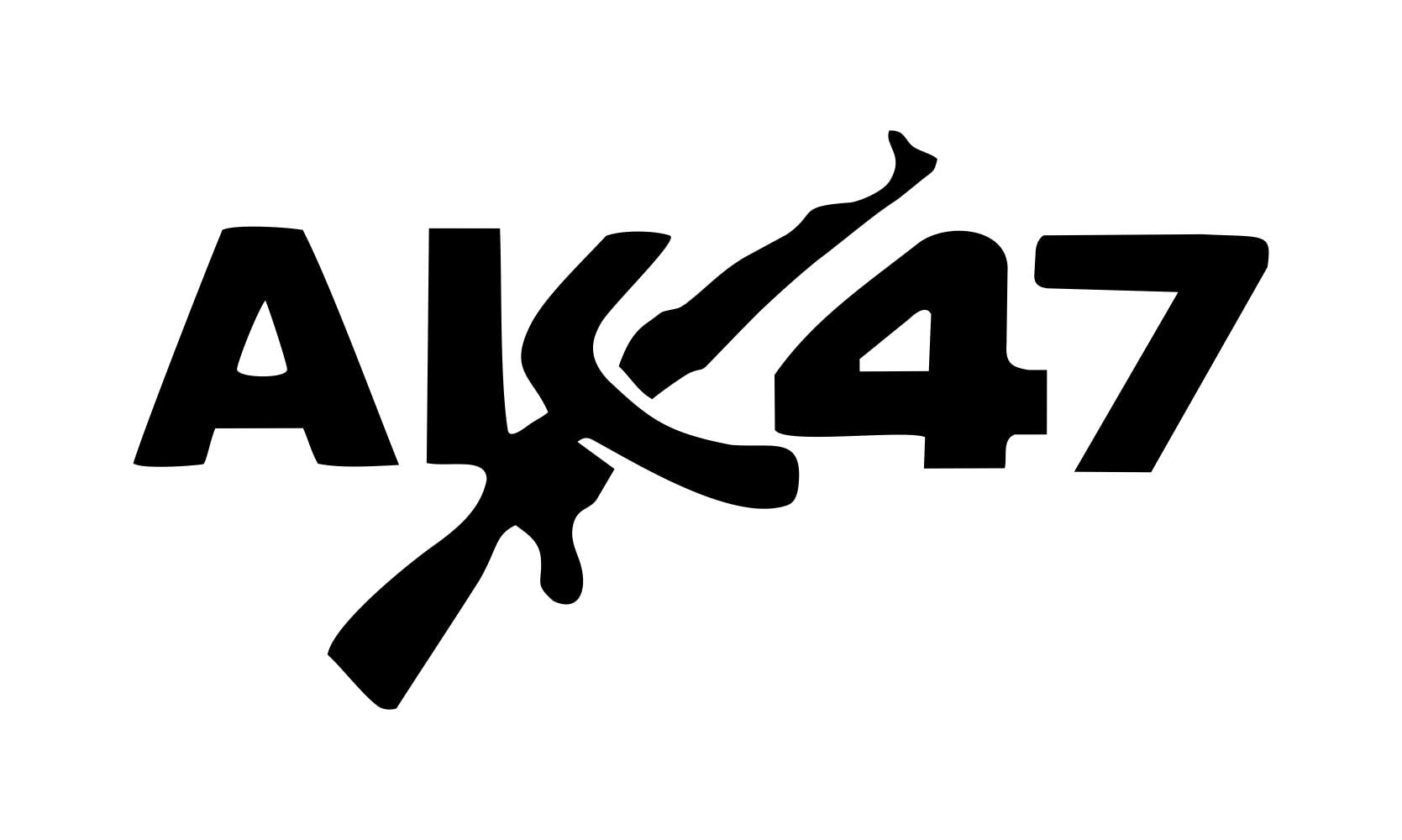 decalbazaar Vinyl AK47 Glossy Glass Wall Vehicle Sticker, 7 x 4 Inches Black (B09R6TCWGC) Amazon Price History, Amazon Price Tracker