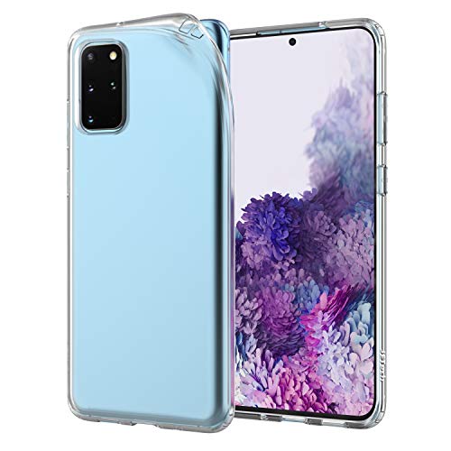 JETech Case for Samsung Galaxy S20+ Plus 5G (2020), Premium TPU material, Shock Proof (Clear)