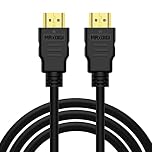 MAXDIGI HDMI to HDMI Cable 1.5m / 1m gold Connectors Ideal for Sky HD, HDTV, BLU-RAY, PS3 PS4, XBOX, WII U, Philips HMP2000 Apple TV Plasma, LCD LED TV, Virgin Box, Freeview HD Type C to Type A