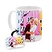 Snappy Book Taza Personalizada con Foto. Taza de Porcelana Personalizable de 25 CL Apta para Microondas y Lavavajillas. Regalo Original para Desayuno.