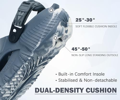 Image of COFACE Mens Orthotic Clogs Orthopedic Mules for Men Recovery Sandals Man Plantar Fasciitis Summer Casual Size 7-15