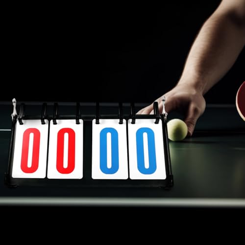 Marcador portátil para deportes con dígitos claros y construcción metal/PVC miniatura 7
