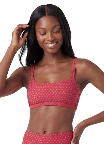 Image of Sporti Swimsuits Bikini Tops for Women, Double Cross & Round Neckline, Swim Top Bathing Suits, Women Bralette Swim Top