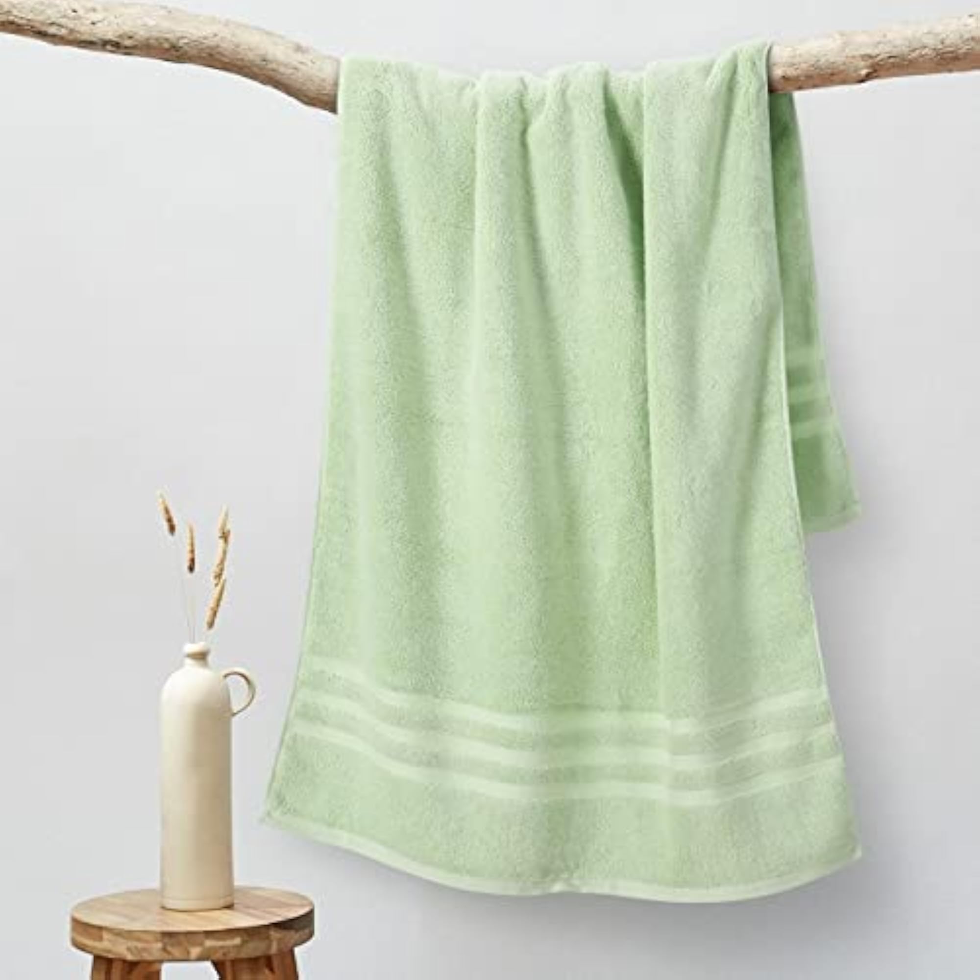 Cotton Bath Towels, Large Size, 650 GSM
