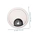 CIYODO Round Cable Hole Cover 50mm Grommets for Desk 3pcs Wire Organizer Zinc Alloy for Home Office