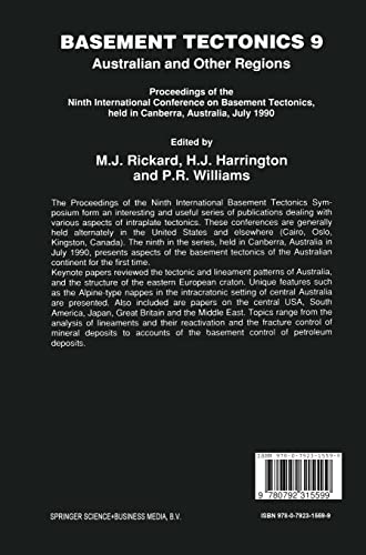 Basement Tectonics 9: Australia and Other Regions