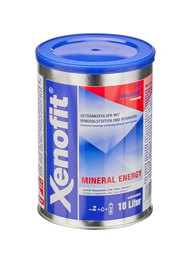 Xenofit MINERALSTOFF-GETRÄNK | mit Magnesium, Kalium, Zink und Eisen | mit Vitamin B1, B6 und C | fettfrei | glutenfrei | laktosefrei | vegan | mineral energy | 720g | Blutorange Xenofit MINERALSTOFF-GETRÄNK | mit Magnesium, Kalium, Zink und Eisen | mit Vitamin B1, B6 und C | fettfrei | glutenfrei | laktosefrei | vegan | mineral energy | 720g | Blutorange