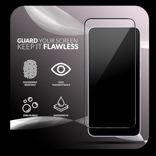 Image of Back Cover Case + Screen Protector for Samsung Galaxy A56 5G | Transparent Black | TPU & PC Anti Yellow Mobile Phone Case Cover for Samsung Galaxy A 56 / A56 5G | 360 Degree Protection