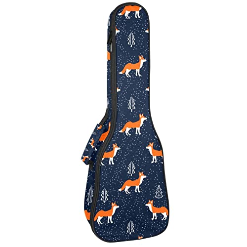 Ukulélé de concert sac à dos rembourré 10mm housse étui soprano ténor avec poche