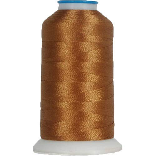 Image of ThreadArt Polyester Machine Embroidery Thread, 1000M 40wt, Light Brown 312