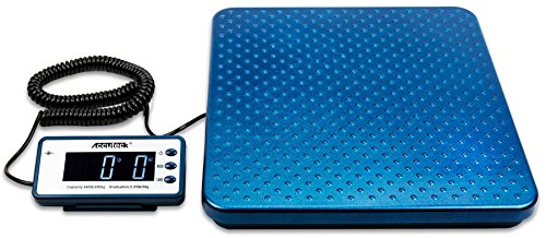 accuteck 440lb heavy duty digital metal industry shipping postal scale acb440 5-pack