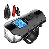 【LCD Fahrrad-Geschwindigkeitsmesser】Fahrrad-Kilometerzähler-Computer zeichnet die Durchschnittsgeschwindigkeit, Höchstgeschwindigkeit, mph/kph, Fahrzeit, Kilometerzähler, Einwegstrecke auf, um Ihre Fahrsituation effektiv zu verfolgen, hat einen Scan-Modus, Geschwindigkeitsvergleicher, Wartung, mehr Funktionen Zeitempfindlicher Sensor mit Magnet kann die Geschwindigkeit des Fahrrads genau verfolgen. Das helle LCD-Display ermöglicht es Ihnen, die Fahrstatistiken leicht zu sehen.