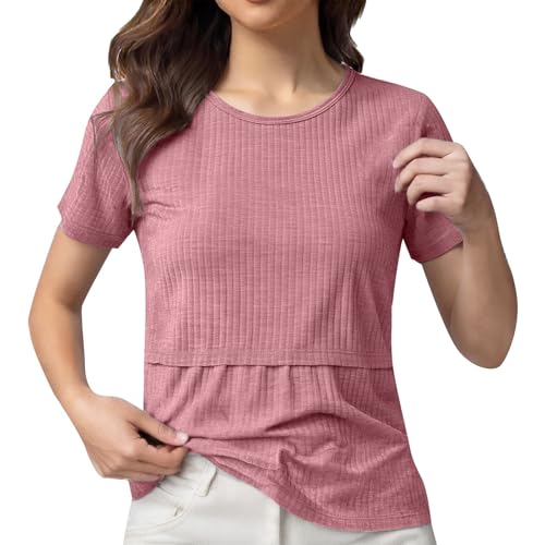 Chemise de maternité pour allaiter la nuit sans avoir froid L