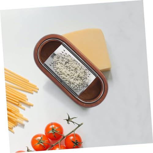Rallador multifuncional de acero inoxidable para quesos y vegetales miniatura 7
