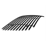 APS Compatible with GMC Sierra 1500 2500 1999-2000 &amp; 01-02 3500 &amp; 01-06 Yukon Main Upper Stainless Steel Black Billet Grille Grill Insert RE-G65704H