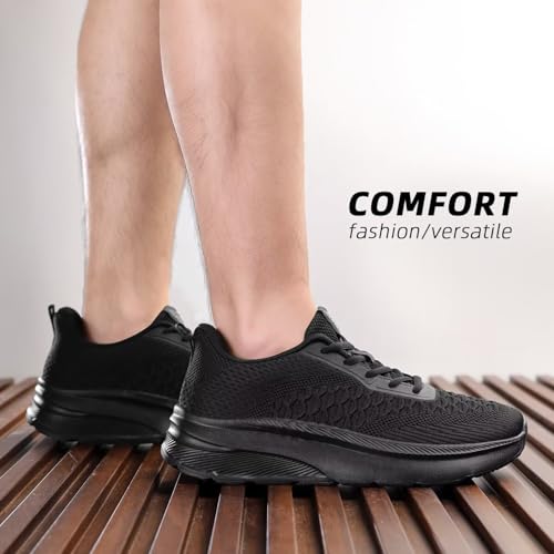 Image of Men's Wide Toe Walking Shoes Casual Trail Running Sneakers Cross-Trainer Tennis Non Slip Athletic Gym Workout Soft Sole