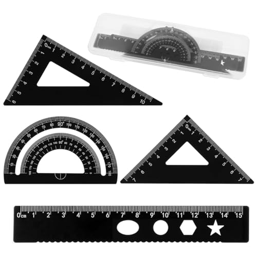 ZORVUJI Ensemble de Règles d'Échelle en Métal pour Architectes - Kit de Dessin Professionnel...