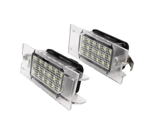 Luces LED para matrícula Nissan Interstar de alta luminosidad blanca anti error