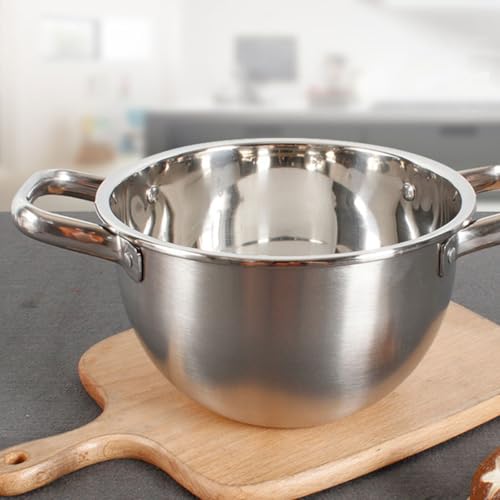 Casserole à soupe en acier inoxydable résistant pour cuisine