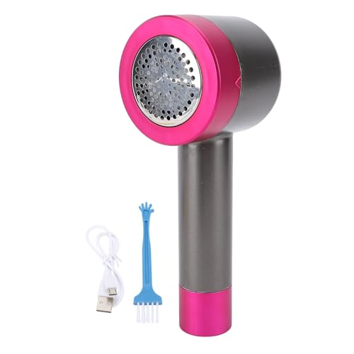 Máquina de Afeitar de Pelusa de Tela 2 en 1, rotación de Carga USB, 6 Cuchillas, suéter portátil eléctrico Defuzzer para el hogar