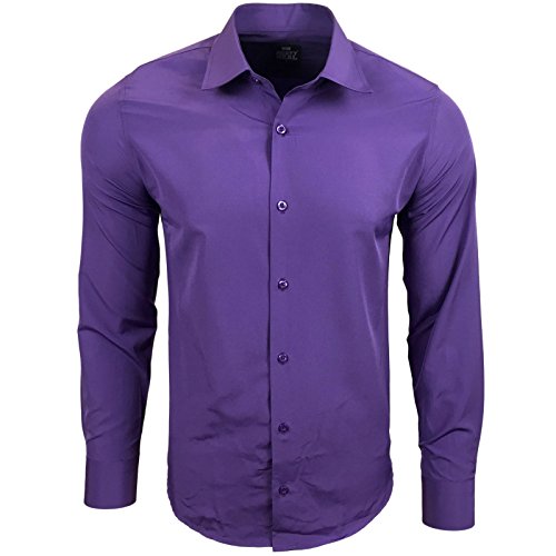 Rusty Neal Camicia da uomo tinta unita Prime