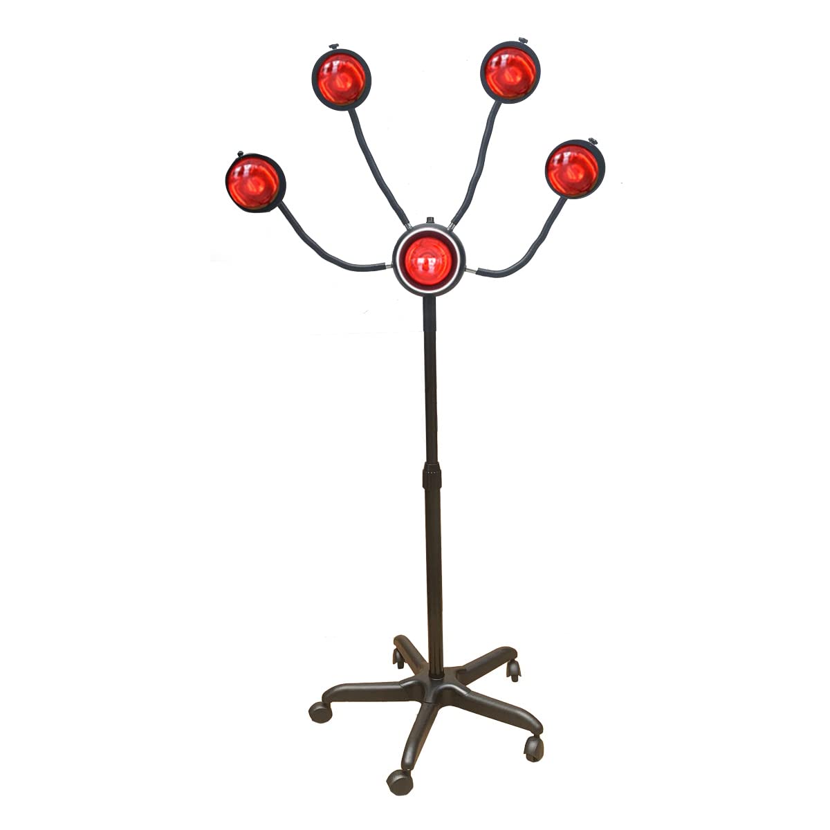 Buy YILIKISS Infrared Heat Lamp 5 Red Lights,Hair Color Processor Infrared Red Light Heat