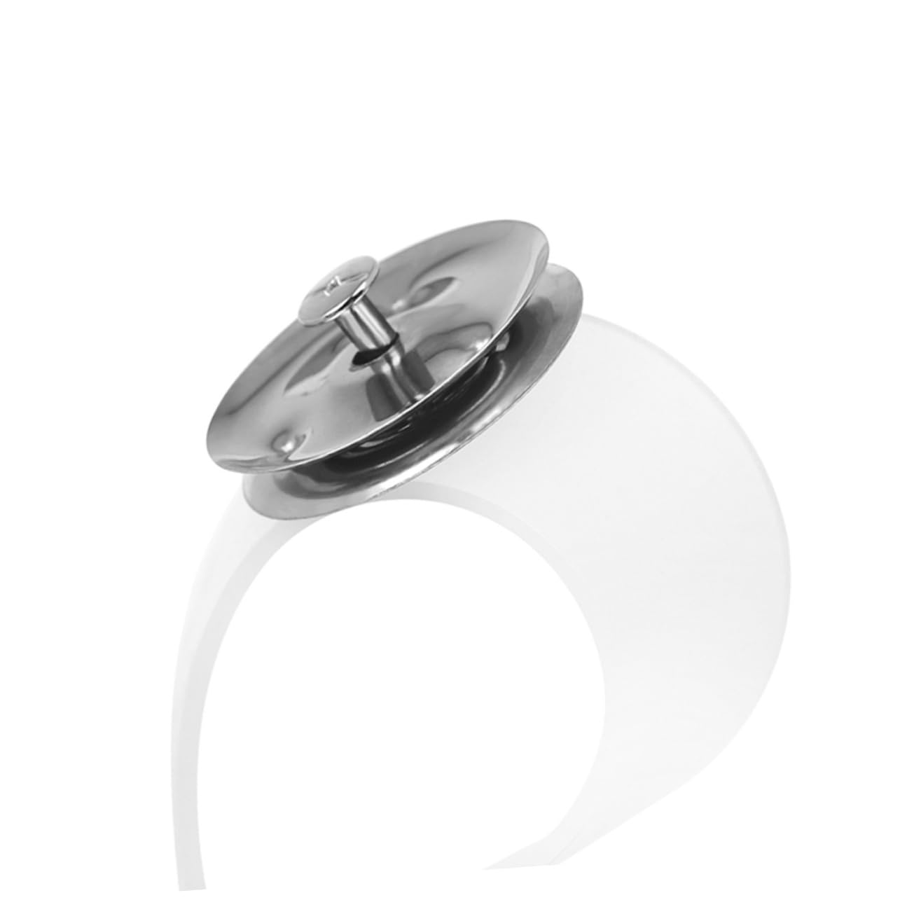 VANZACK Cymbals Ching Ring Hi Hat Tambourine with Jingles Double Row Drum Set Accessory for Enhanced Sound and Versatile Performance