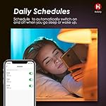 B11 LED Smart, WiFiLight Candelabra Bulb Compatible with Alexa Google Home, RGBCW Color Changing, Cool Warm White Dimmable, No Hub Required, 40WEquivalent, RGB2700K-6500K, 2 Count (Pack of 1) - Image 3