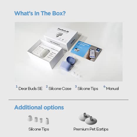 Amazon.co.jp: DearBuds SE:世界初のウェアラブルイヤー除湿機