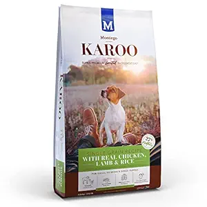 Montego Complete Nutrition Dry Dog Food for Small Breed Puppy | Real Chicken and Lamb, Omega 6 , Protein and Low Carbohydrate Dry Pet Food (1.75 kG)