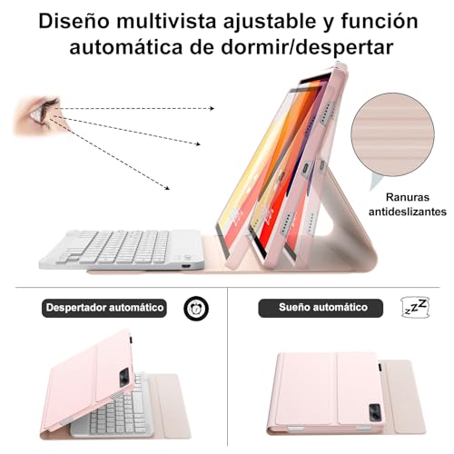 Funda teclado Xiaomi Redmi Pad SE 11 para escribir rápido sin errores en pantalla táctil 5