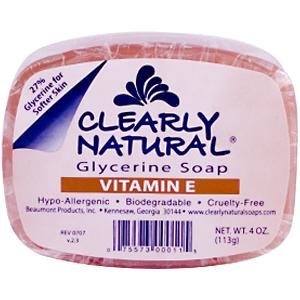 Clearly Natural Soap Bar Glyc Vitamin E