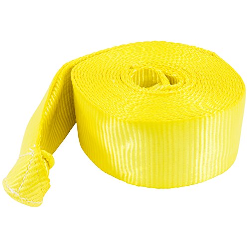 Keeper 89943 30' X 4" Vehicle Recovery Strap - 20,000 Lbs. Max Vehicle Weight , Yellow #TOP1
