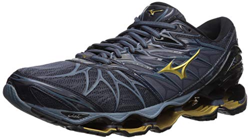 mixing wave prophecy 2 - Mizuno Men's Wave Prophecy 7 Running Shoes, Black/Ombre Blue, 8 D US