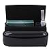 Produktbild DrafTor E Zigarette Tasche, PU Leder Zigarettenetui für IQOS 3.0 mit Kartenhalter(nur Tasche)(schwarz)