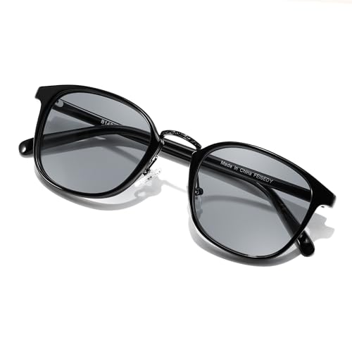 5位：ウェリントンサングラス（薄型カラーレンズ）