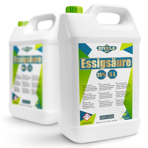 ✅ Scelta ecologica: il nostro aceto è naturale e biodegradabile, rendendolo una soluzione ecologica per la pulizia, la disinfezione e la cura delle piante.