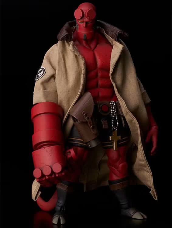 LKCOZSMHellboy Figure Toy 1/12 Scale Piece PVC Action Figure Toy Collectibles