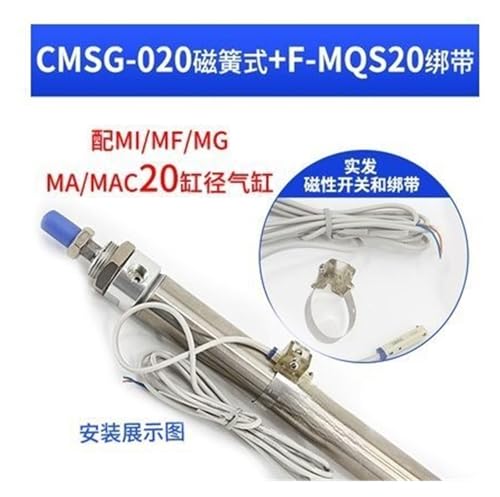 Sensor magnético de cilindro CMSG+F-MSQ20 para solucionar fallos de posición 2